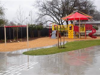 Picture of the Kinder Playground